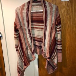 Brown striped sweater